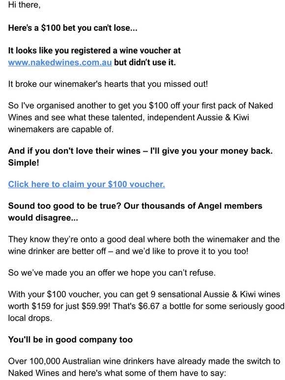 9 bottles for $59.99 - don't miss this!