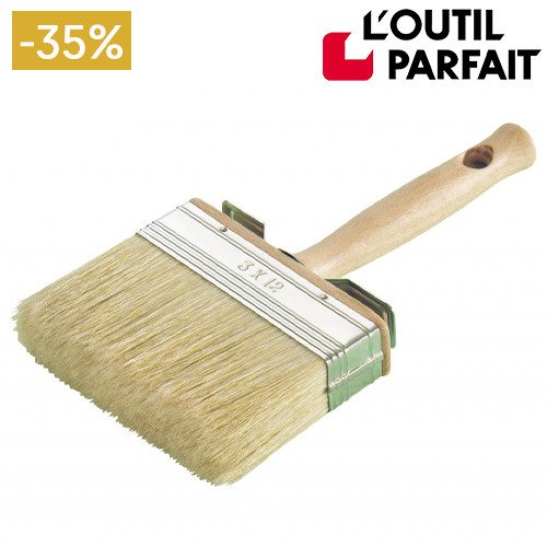 Brosse plate rectangulaire 140 mm