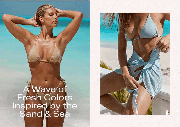 A Wave of Fresh Colors Inspired by the Sand & Sea
