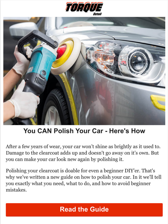Torque Detail New Guide How to Polish Your Car Milled