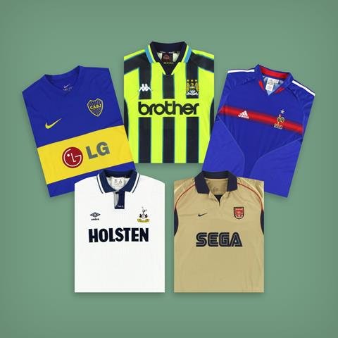 New In Vintage Football Shirts