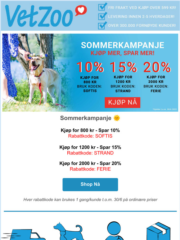 Stor sommerkampanje! 😻
