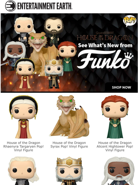 EntertainmentEarth.com: New House Of The Dragon Pop! Vinyl Figures ...