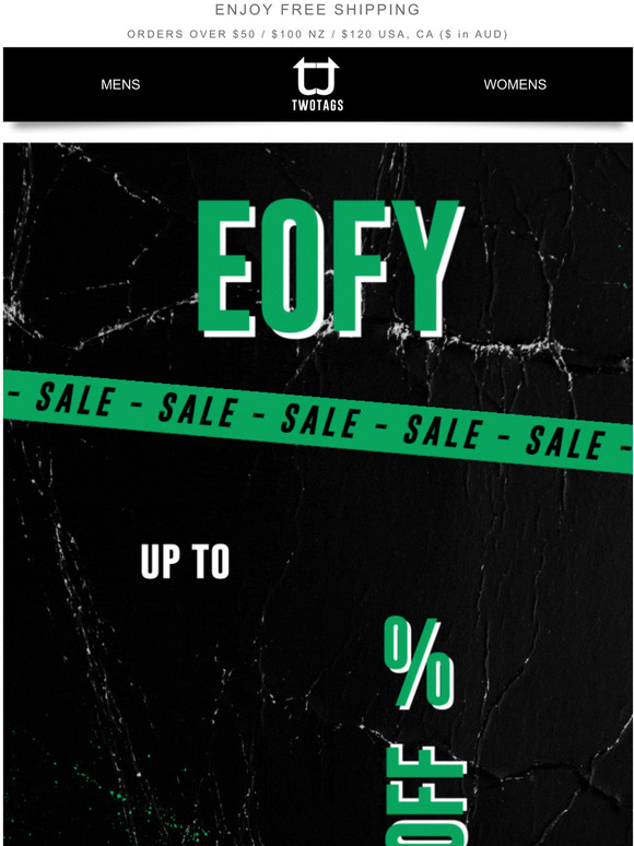 Biggest EOFY Sale: Up to 50% off 🤑