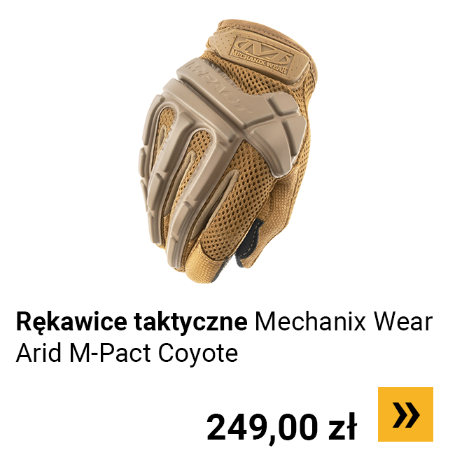 Rękawice taktyczne Mechanix Wear Arid M-Pact Coyote