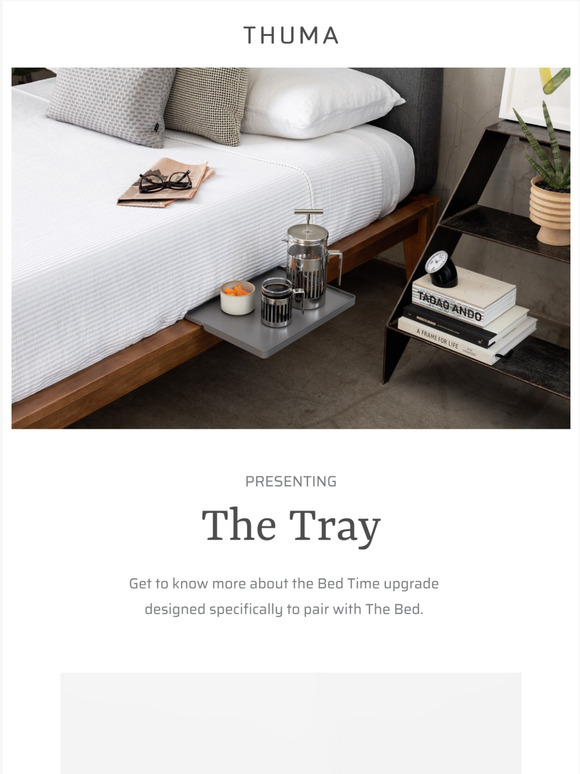 Thuma Presenting The Tray. Milled