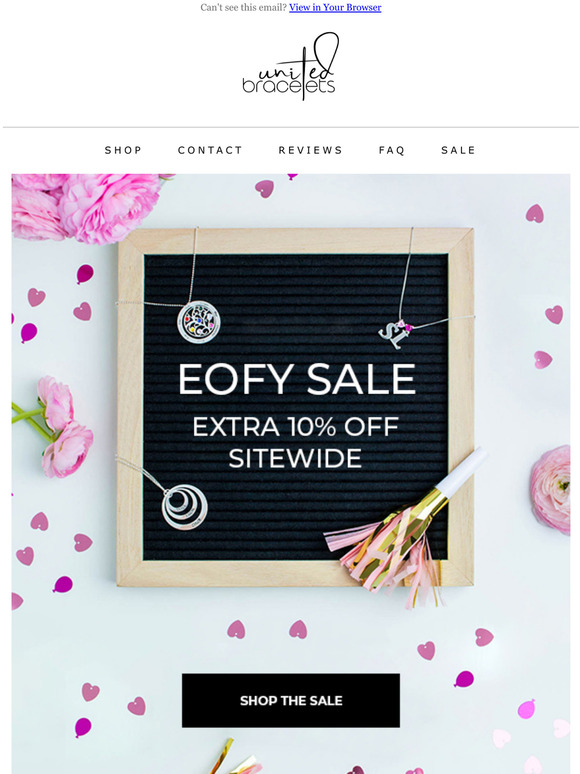 EOFY Sale - Get an Extra 10% off!