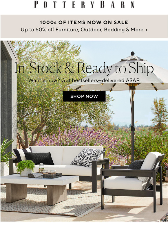 Pottery Barn Email Newsletters Shop Sales, Discounts, and Coupon Codes