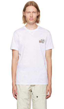 Moncler - White Logo T-Shirt