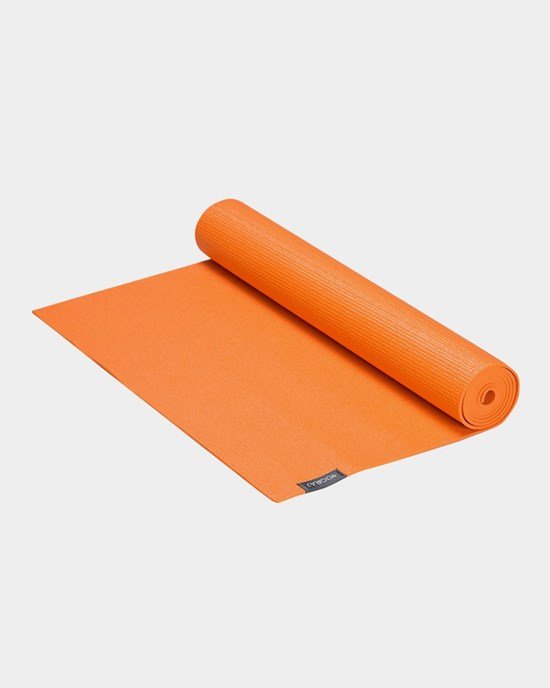 Yogamatta All-round yoga mat, 4 mm, Cloudberry Orange - Yogiraj
