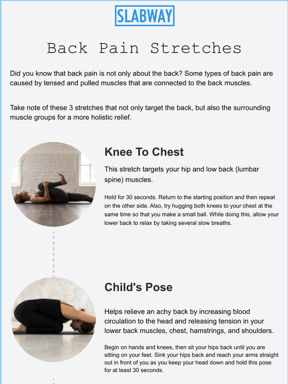 From Back Pain to Pain-Free: 3 Stretches You Need To Know