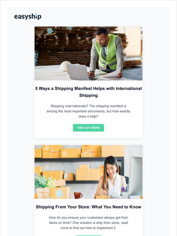 The importance of shipping manifests | Multi-channel shipping 