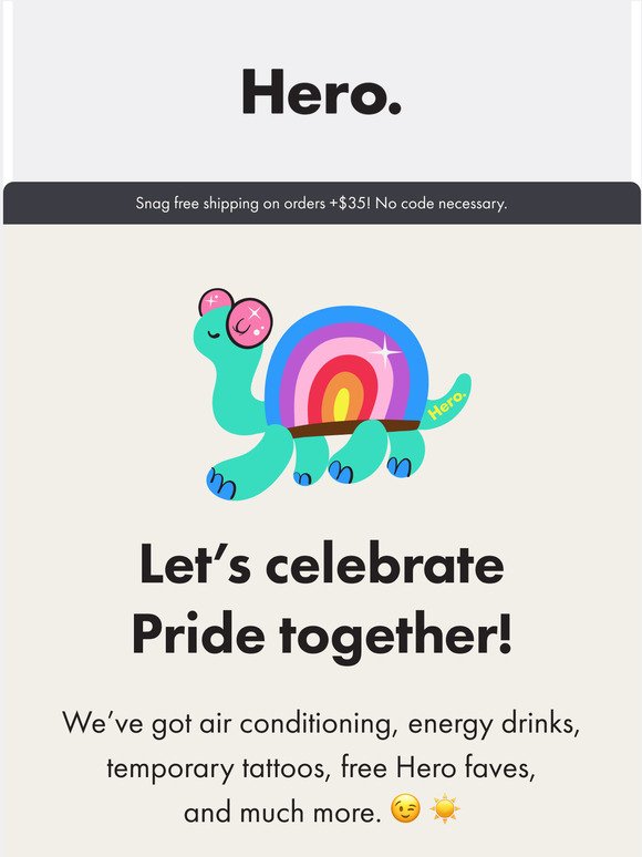 Let's celebrate Pride together 🏳️‍🌈