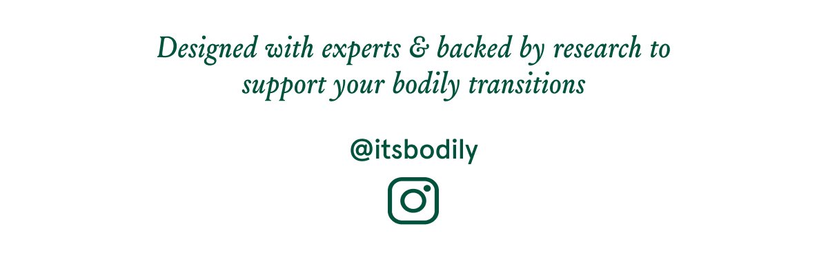 Follow Bodily on Instagram