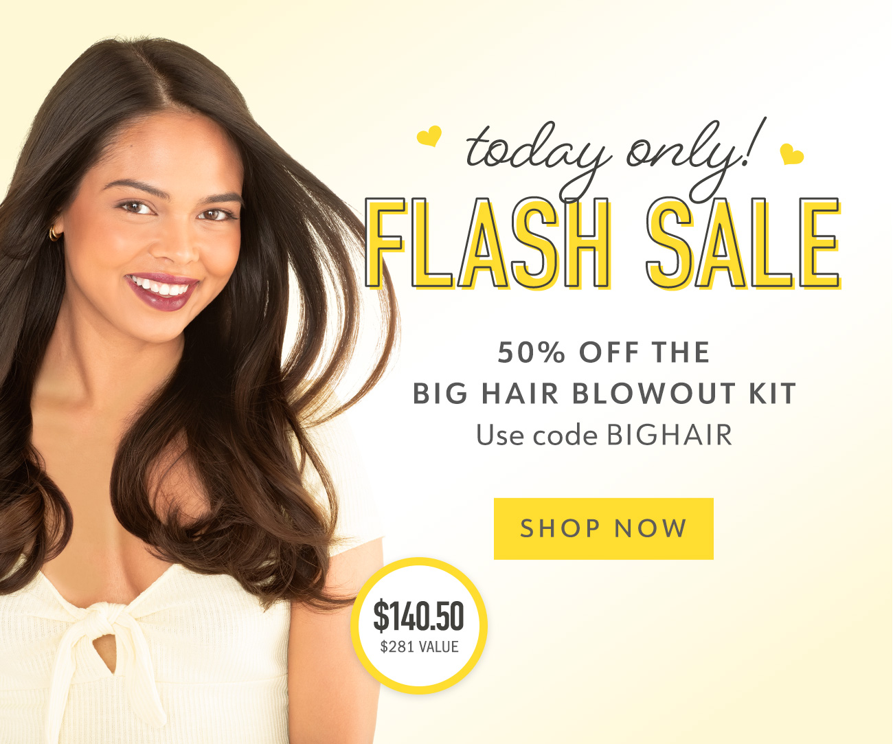 Sale The Big Hair Blowout Kit