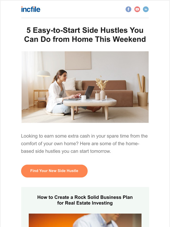 5 Easy-to-Start Side Hustles You Can Do from Home This Weekend