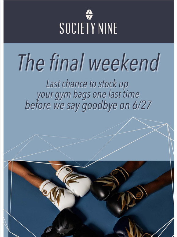 the FINAL weekend before we say goodbye💗