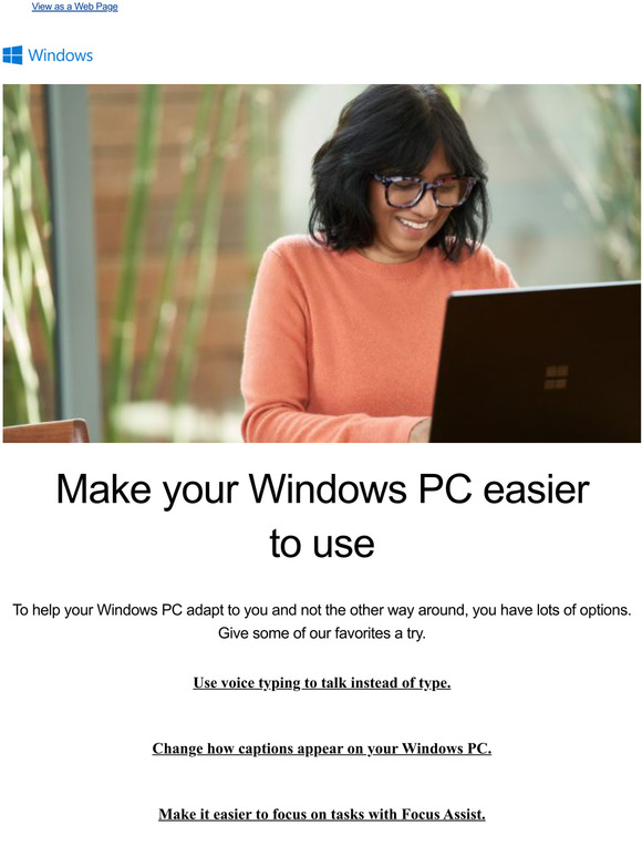 10 Tips to make your PC easier to use