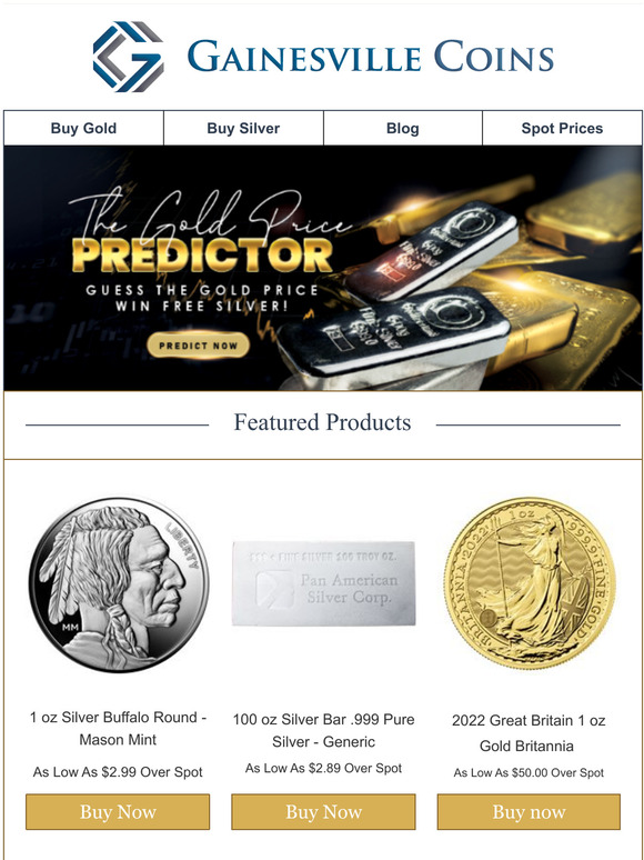 Gold And Silver Flash Sale!