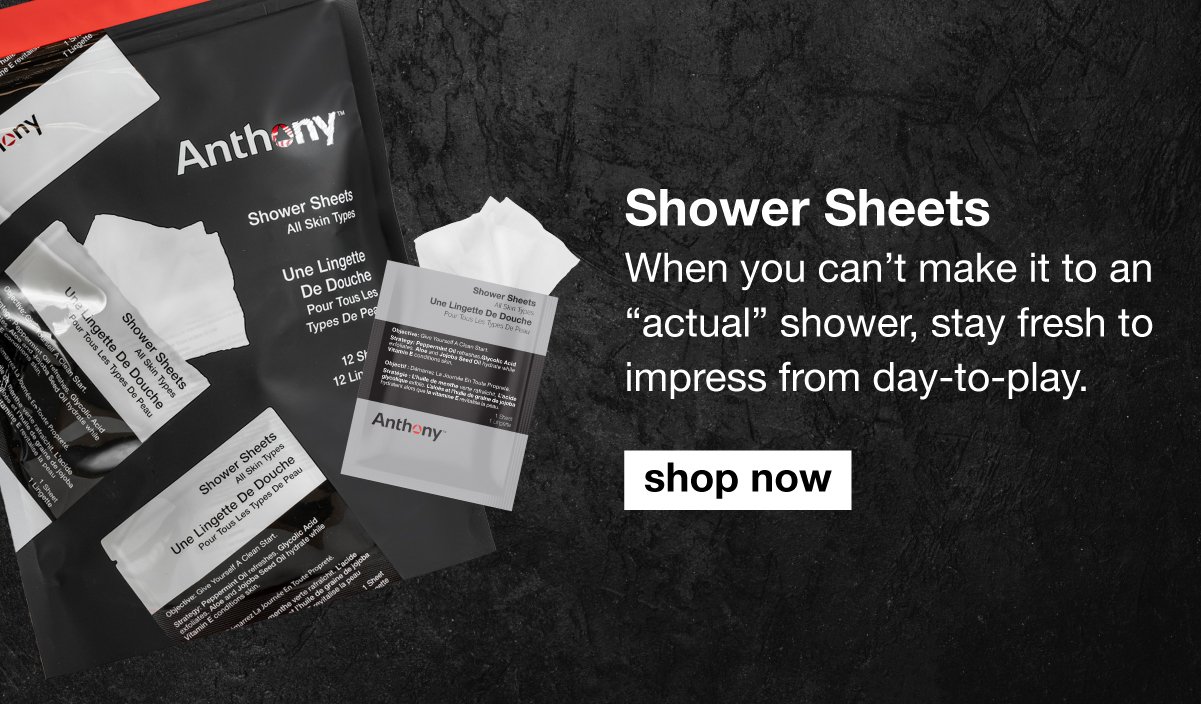 Shower sheets- stay fresh all day (without an actual shower)