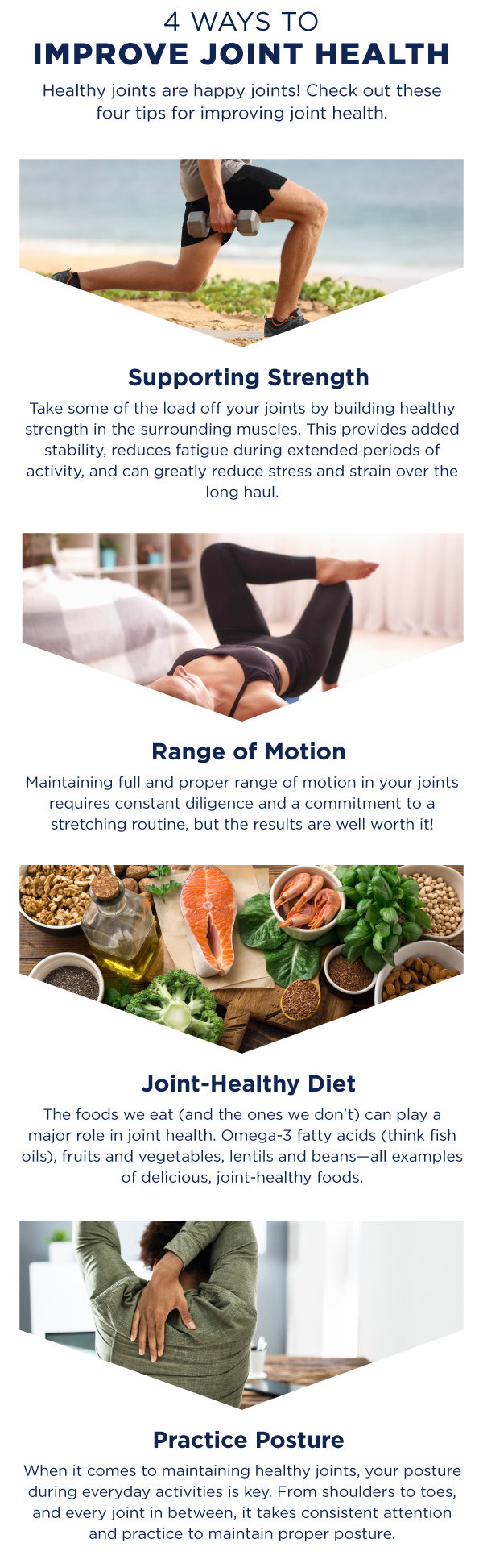 Tommie Copper: 4 ways to improve joint health - Tommie's Tips | Milled