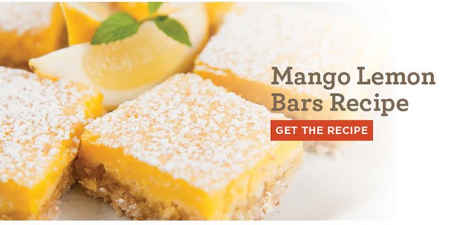 Mango Lemon Bars Recipe