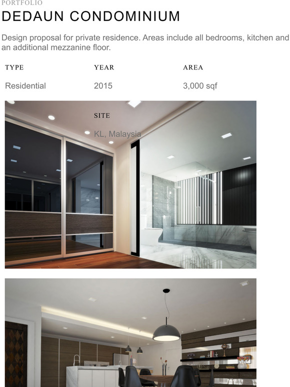 PORTFOLIO - DEDAUN CONDOMINIUM