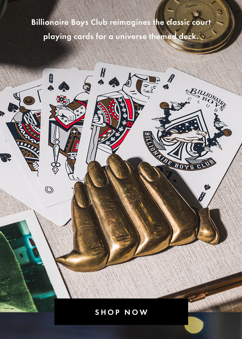 Billionaire Boys Club Playing Cards