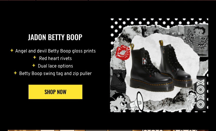 Dr. Martens: Dr. Martens x Betty Boop | Milled