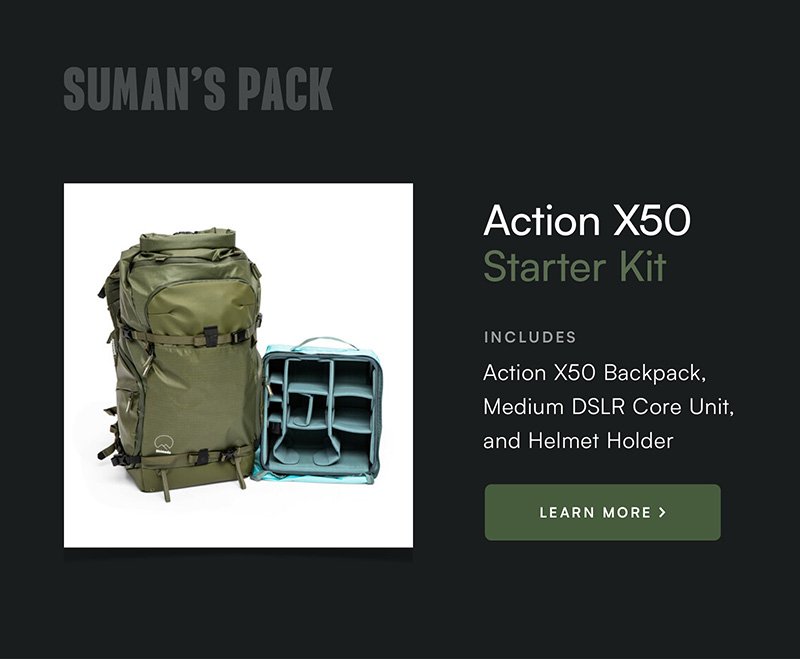 Suman's Pack - Action X50 Starter Kit
