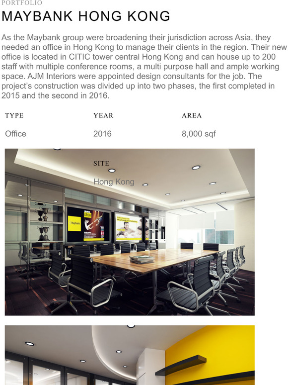 Portfolio - MAYBANK HONG KONG
