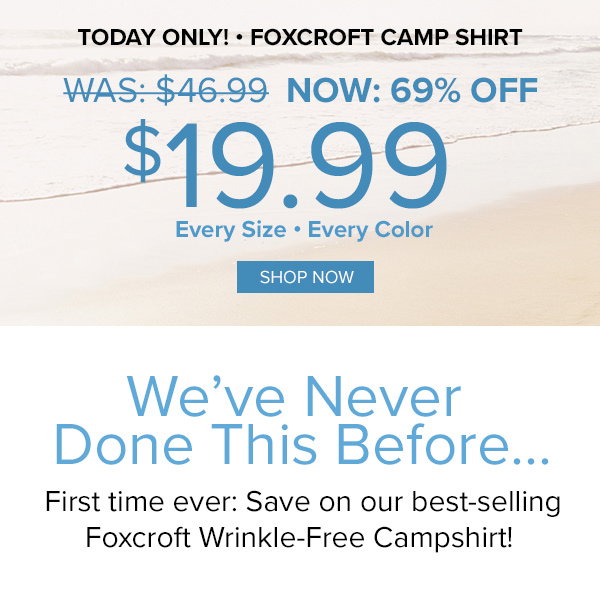 Drapers: Foxcroft For Only $19.99? OH 