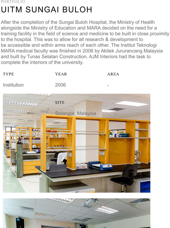 PORTFOLIO - UITM SUNGAI BULOH