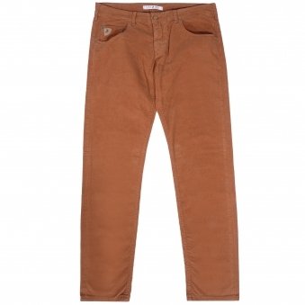 Sierra Thin Cord Trousers - Burnt Ochre