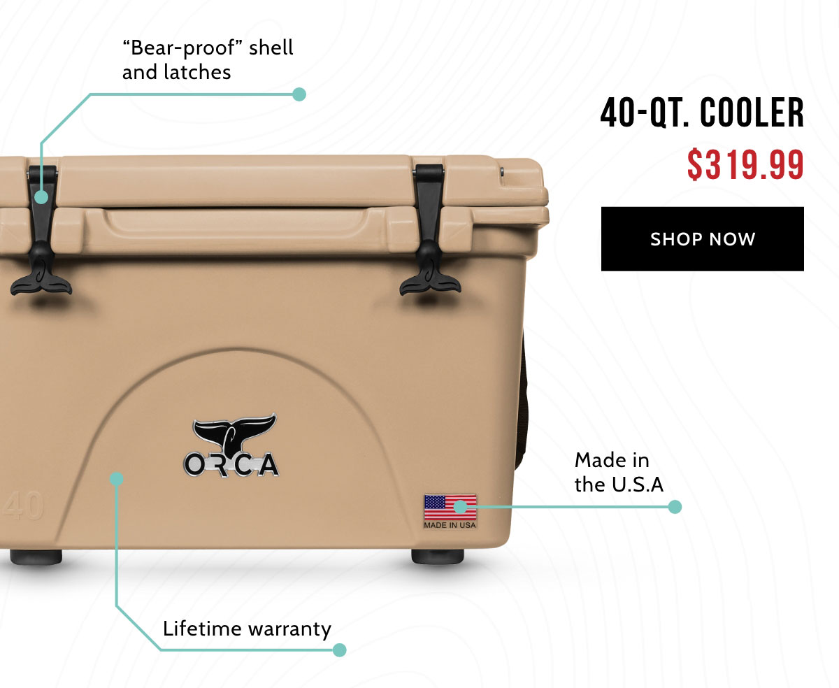 Bass Pro Shops Orca Coolers & Drinkware NOW At Bass Pro Shops! Milled