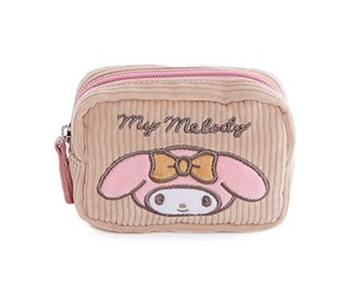 My Melody Square Pouch (Corduroy Series)