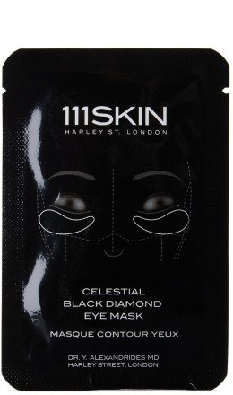 111 Skin - Celestial Black Diamond Eye Mask, 0.2 oz