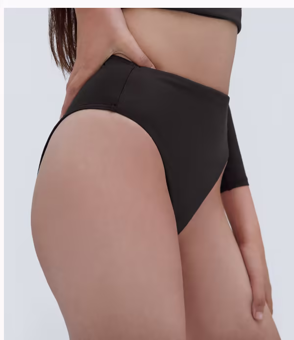 The High-Rise Cheeky Bikini Bottom