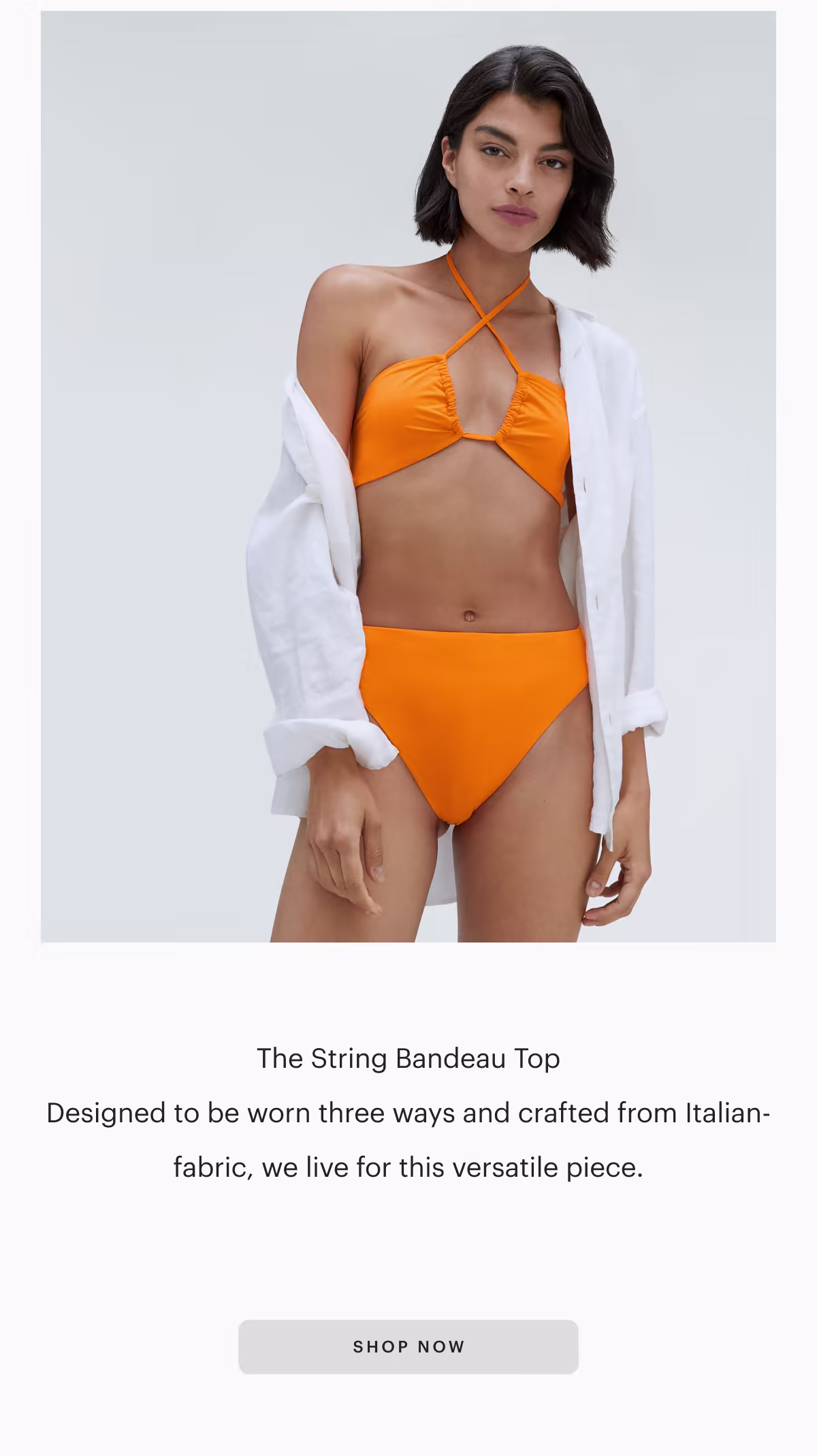 The String Bandeau Top