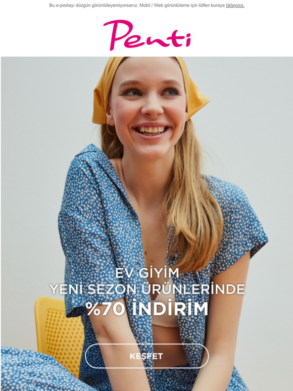 Penti 🎀 70 İndirim İle Yeni Eklenen Ev Giyim Ürünleri ! Milled