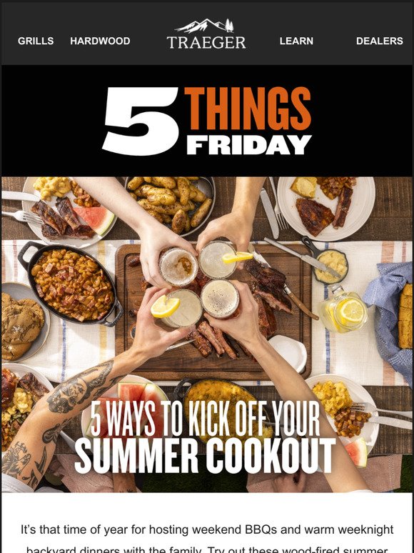 5 Ways to Kick Off Your Summer Cookout
