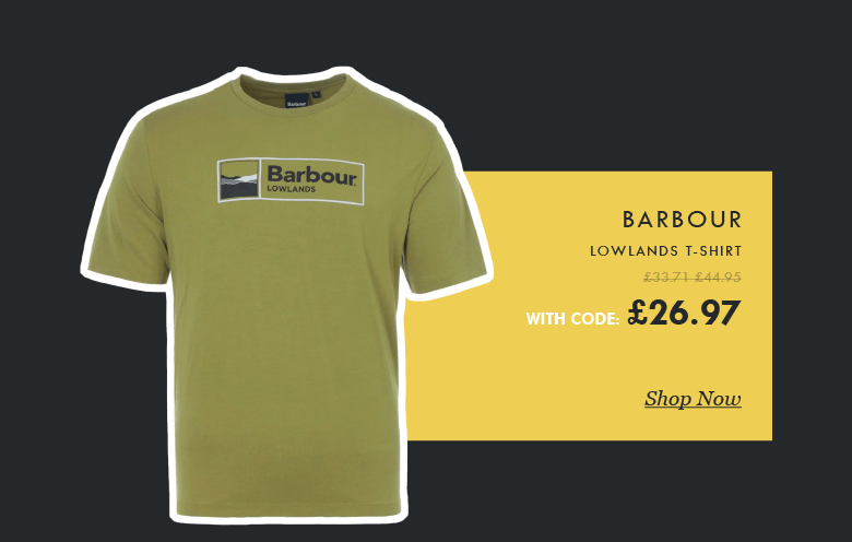 barbour lowlands t-shirt