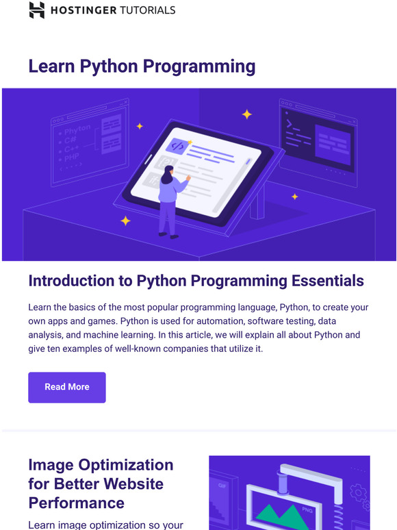 Hostinger: Start Programming with Python | Milled