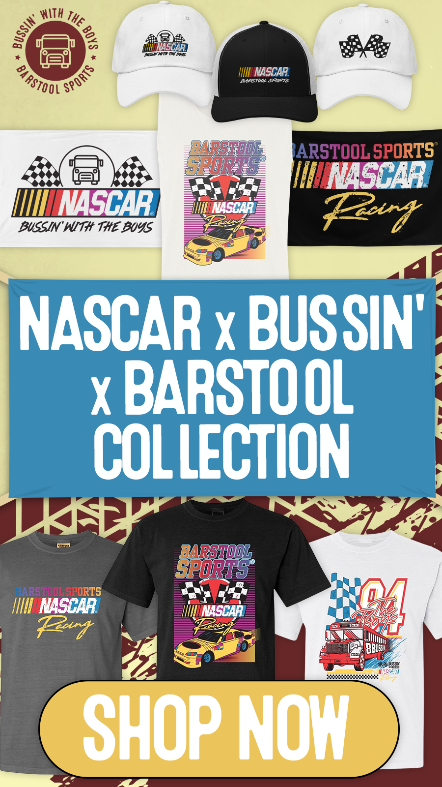 Barstool 🏁 Just Released NASCAR X Barstool Sports 🏁 Milled