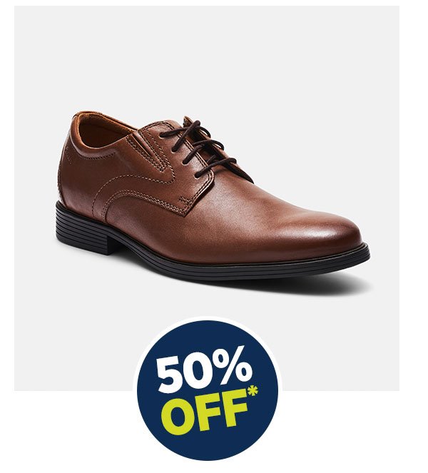 50% Off All Full Priced Clarks & Mountain Ridge Men’s & Women’s Footwear