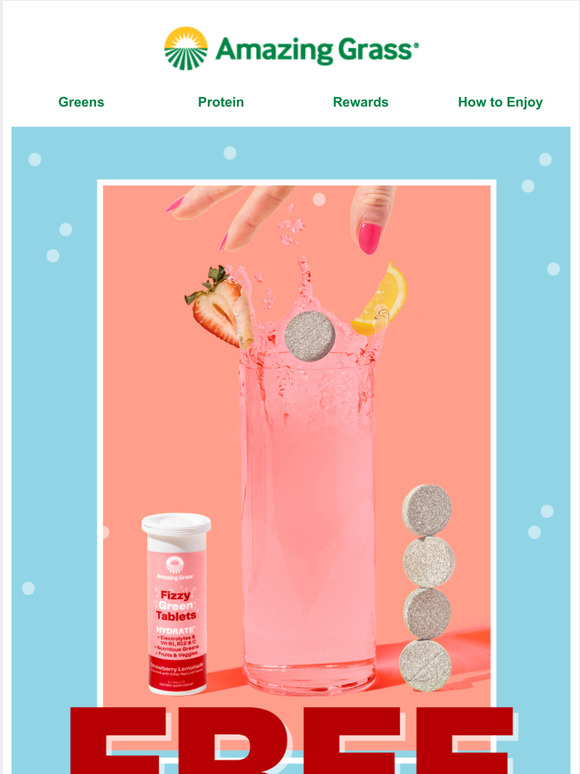 Amazing Grass Quick, Look Fizzy! Milled