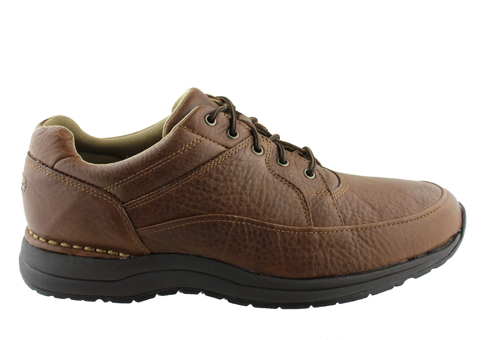 Image of Rockport Edge Hill Mens Leather Comfort Wide Fit Shoes