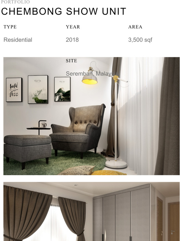 PORTFOLIO - CHEMBONG SHOW UNIT