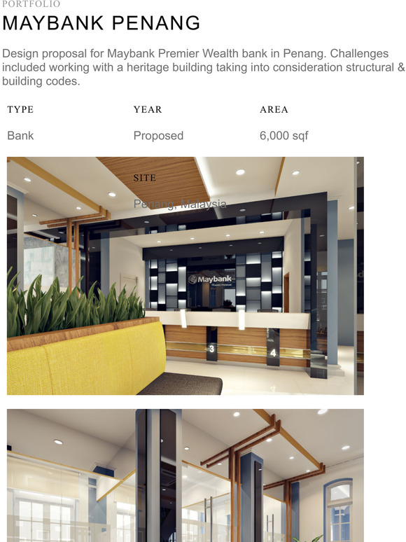 Portfolio - Maybank Penang