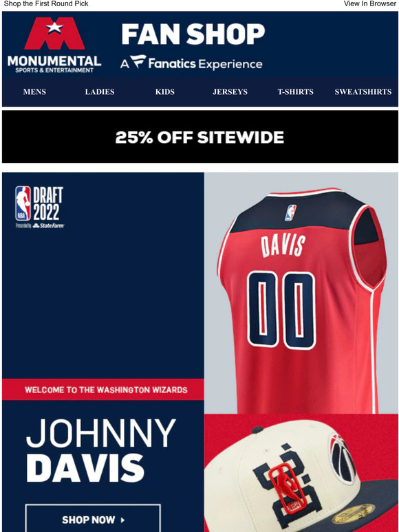 Welcome to the Washington Wizards!